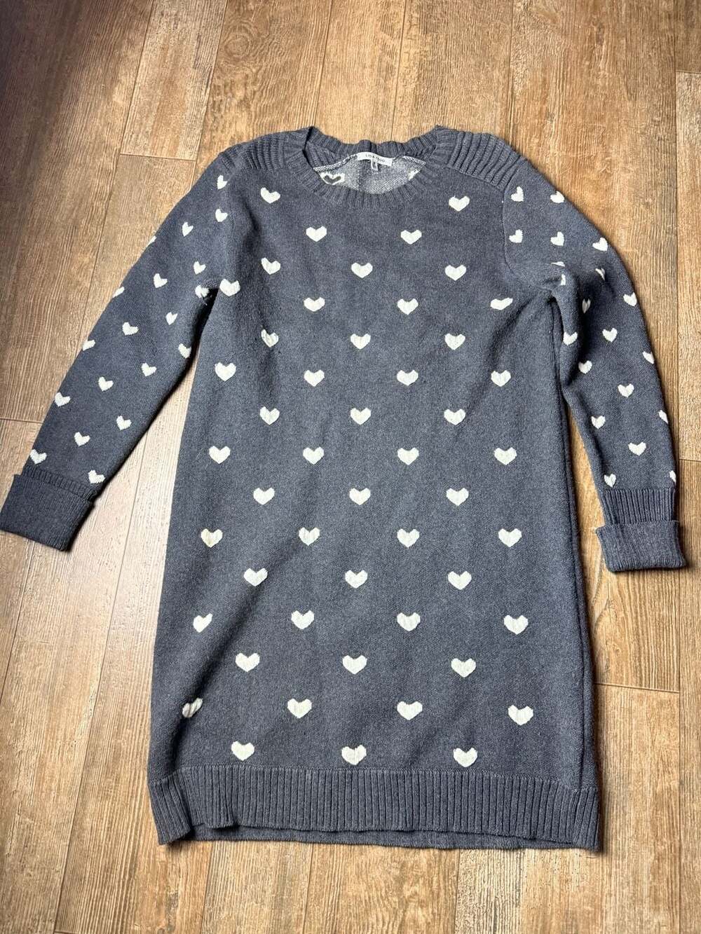 Lisa Todd Heart-Print Knit Dress
